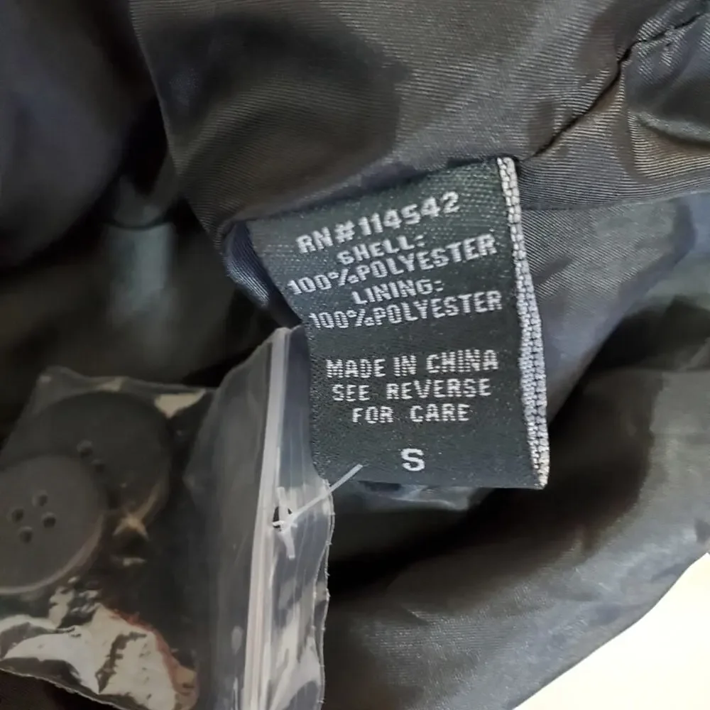 J2 by Jou Jou | Soft Sweatshirt-like Button Front Peacoat with Pockets - Picture 6 of 6